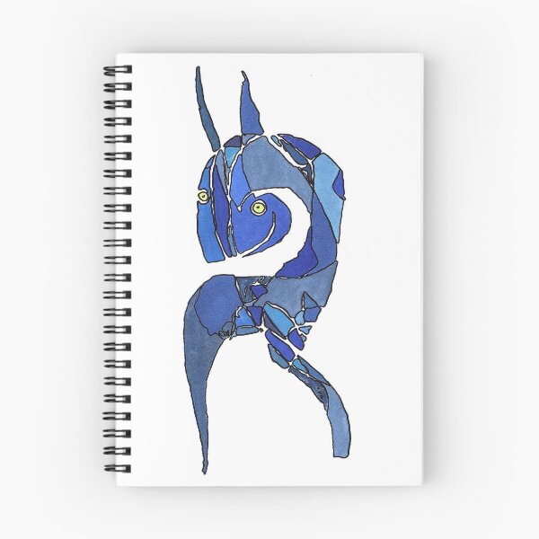 Item preview, small blue undefined animals designed and sold by grinsaure.