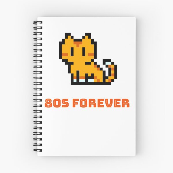 Item preview, 80s Forever Retro 8-bit Cat designed and sold by up4tee.