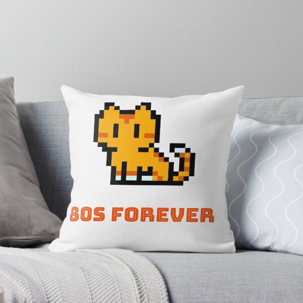 Item preview, 80s Forever Retro 8-bit Cat designed and sold by up4tee.