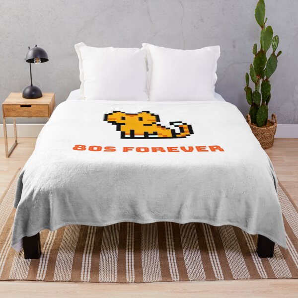 Item preview, 80s Forever Retro 8-bit Cat designed and sold by up4tee.
