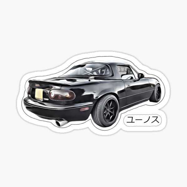 Eunos side mx5 mk1 Sticker