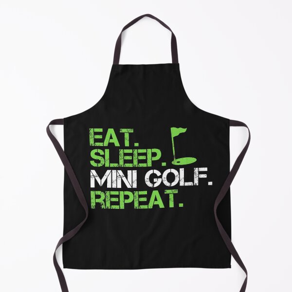 Item preview, Minigolf eat sleep saying designed and sold by Imutobi.