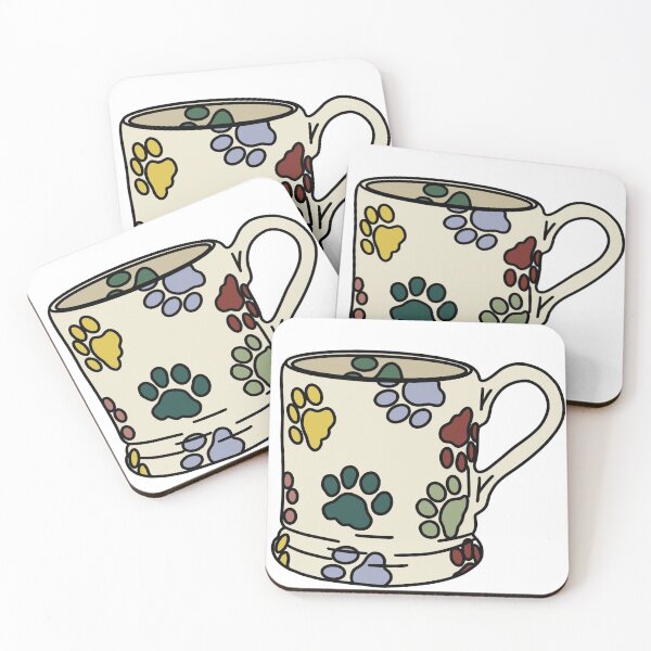 Item preview, Paws Mug - Emma Bridgewater Sticker designed and sold by clarartisan.