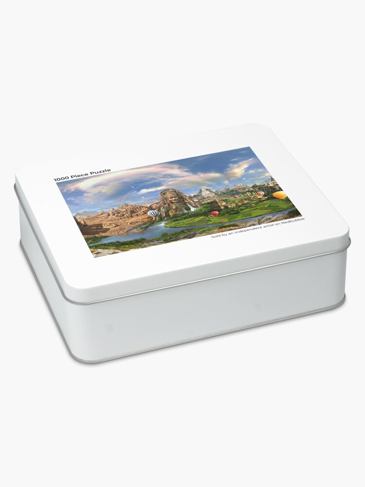 Alternate view of Valley Of The Temples - spiritual, peaceful temple art coexist Jigsaw Puzzle