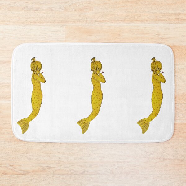 Item preview, Ostracion Cubicus~Yellow Boxfish merman designed and sold by AmelieHalkias.