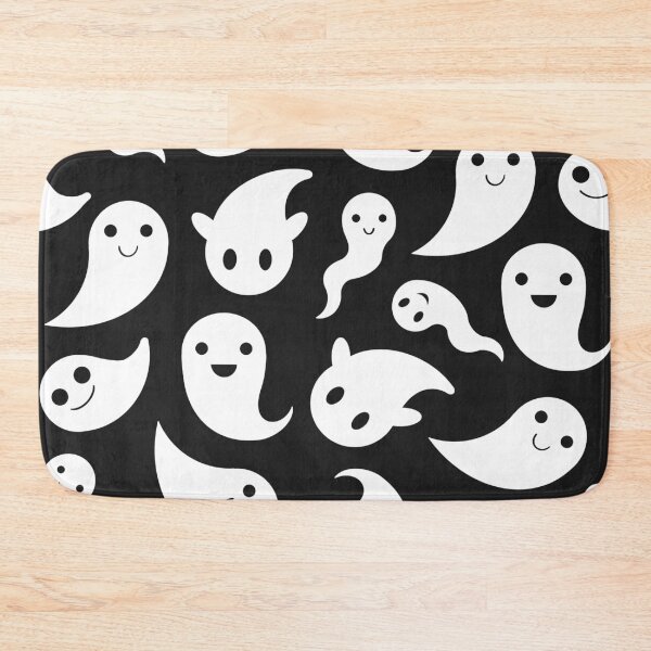 Item preview, Spooky Cartoon Ghost Halloween Pattern designed and sold by MillerDesigns.