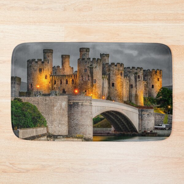 Item preview, Conwy Castle At Night designed and sold by AJEvans.