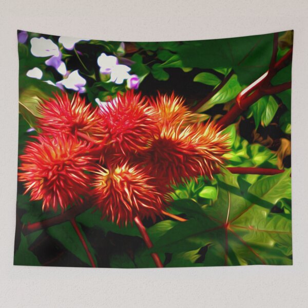 Item preview, Red rambutan designed and sold by Sabine Straka.