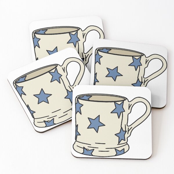 Aperçu de l'œuvre Tasse étoile - Emma Bridgewater Sticker créée et vendue par clarartisan.