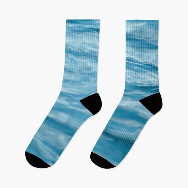 Item preview, blue water and waves with reflection from clouds designed and sold by moonaliara.