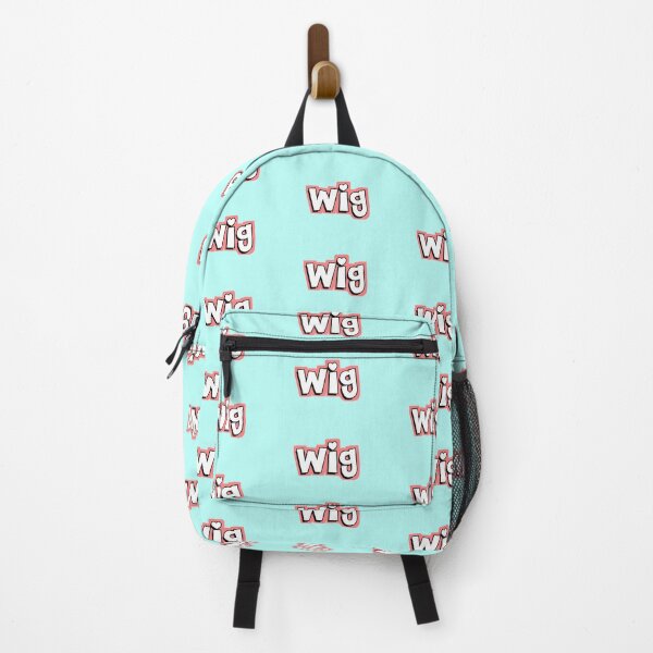 Item preview, wig laptop sticker designed and sold by thehollowpoint.