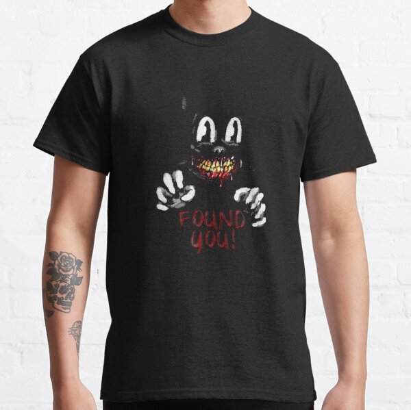 Cartoon cat Horror Character, Are you afraid  Classic T-Shirt