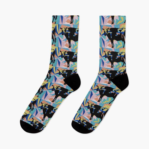 Item preview, yellow and black cow designed and sold by robertmargetts.