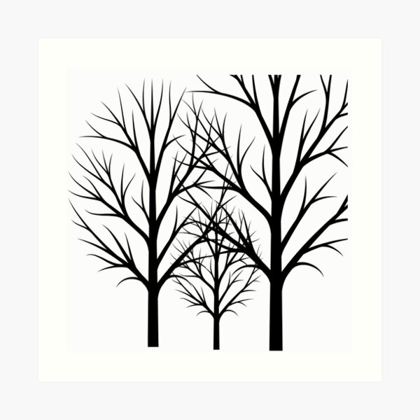 Bare Trees Art Prints | Redbubble