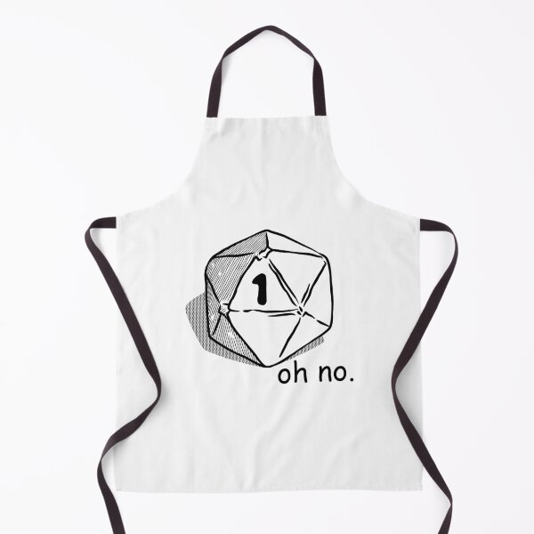 Aperçu de l'œuvre Oh No Dice Roll Nat 1 créée et vendue par therealsadpanda.