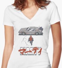 Marty 2015 Women's Fitted V-Neck T-Shirt