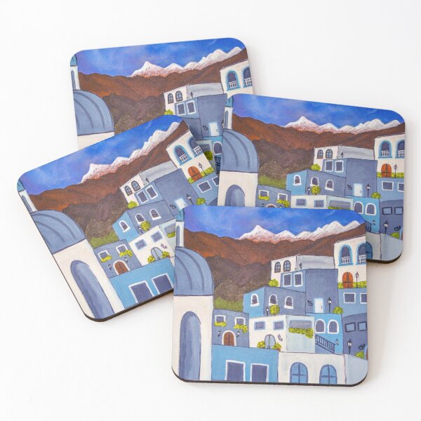 Item preview, Blue Homes designed and sold by PineAppleMacy.