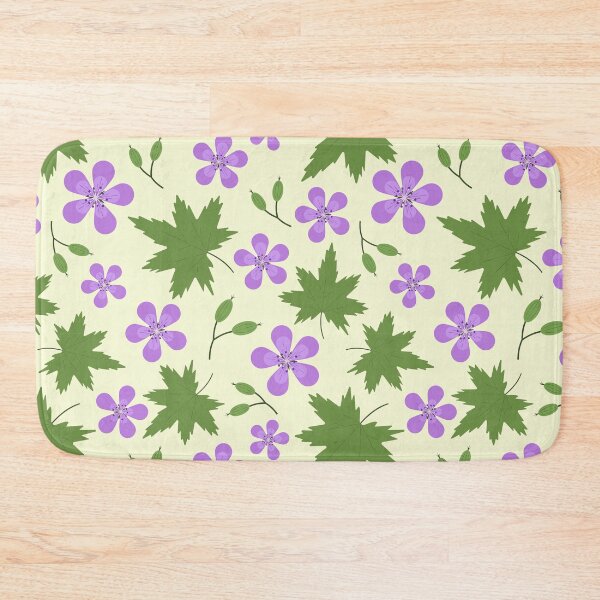 Item preview, Woodland geranium summer pattern designed and sold by EngineerGoC.