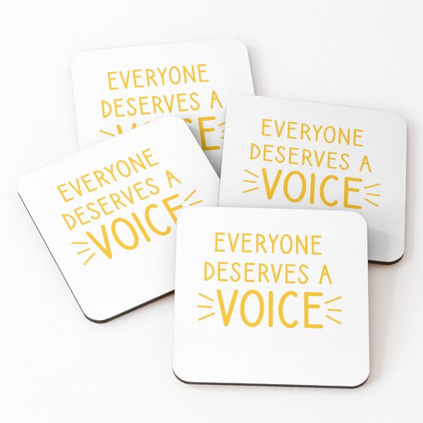 Item preview, Everyone Deserves A Voice designed and sold by Jenna Ross.