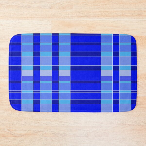 Item preview, Blue checkers designed and sold by Hatfieldweir.