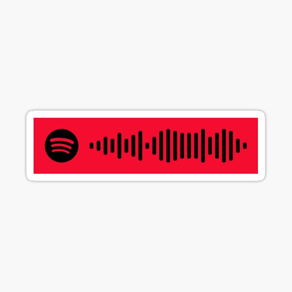 duel of the fates spotify code Sticker
