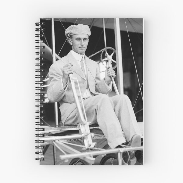 Item preview, Harry Atwood Sitting In Wright Brothers Plane - Circa 1911 designed and sold by warishellstore.