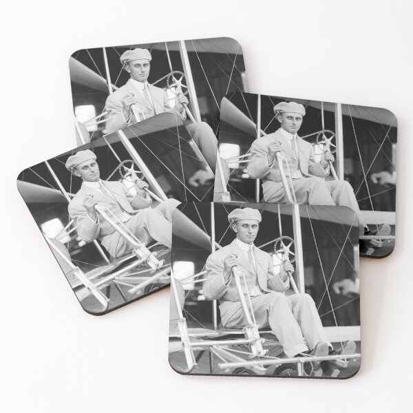 Item preview, Harry Atwood Sitting In Wright Brothers Plane - Circa 1911 designed and sold by warishellstore.
