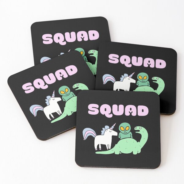 Item preview, Weird Squad Unicorn Alien Dinosaur - Imaginary Friends designed and sold by m95sim.