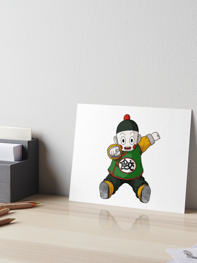 Chiaotzu Dragon Ball Z Art Board Print By Jeexz Redbubble