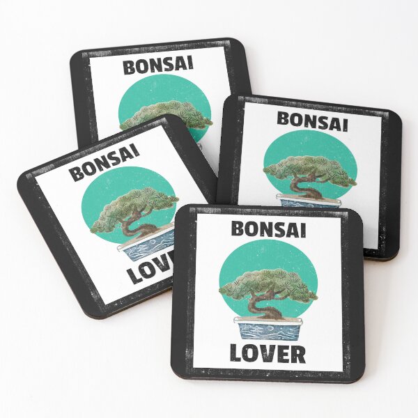 Item preview, Bonsai LOVER with frame design in white designed and sold by Shirtilike.