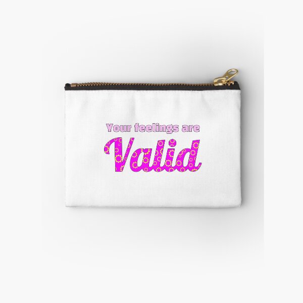 Item preview, Your feelings are valid | mental health quotes designed and sold by ShadowstarArt.