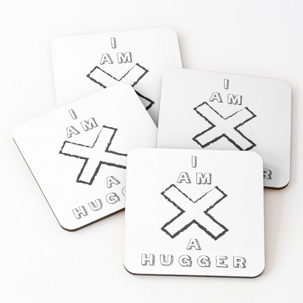 Item preview, I Am Not A Hugger-keep your comfortable space-social distancing gifts designed and sold by zerobatt.