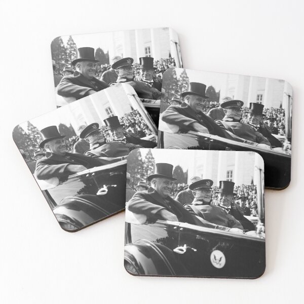 Item preview, FDR and General Pershing Visit The Tomb Of The Unknown Soldier - 1936 designed and sold by warishellstore.