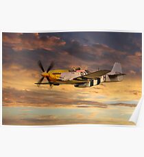 P-51 Ferocious Frankie Poster