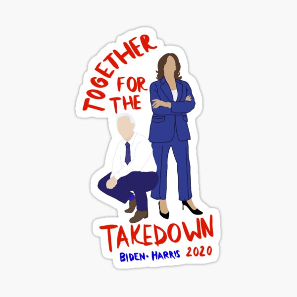 Joe and Kamala Sticker