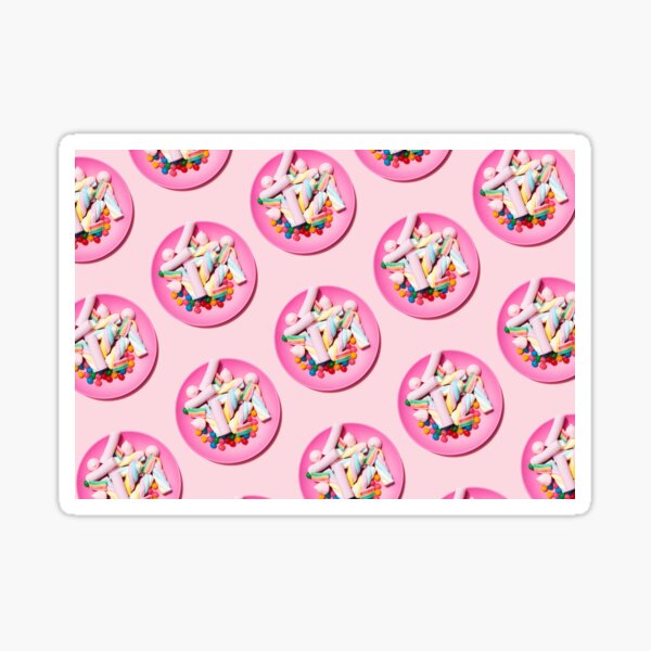 Sweet godies pattern Sticker