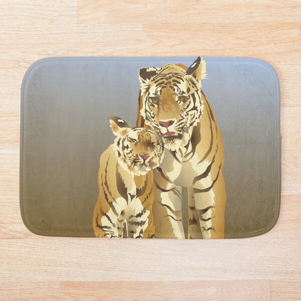 Tigers Bath Mat