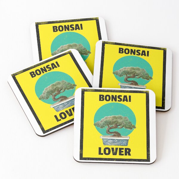 Item preview, Bonsai LOVER bright yellow miniature design designed and sold by Shirtilike.