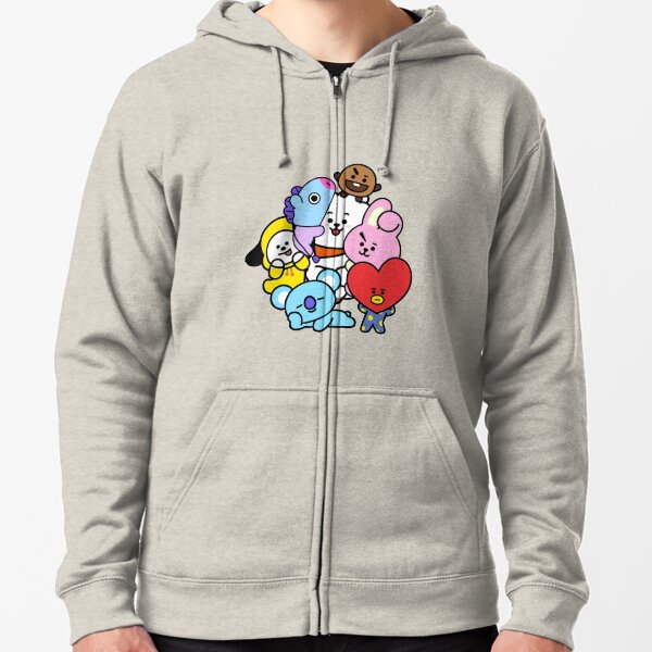 bt21 van hoodie