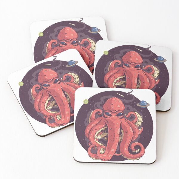 Item preview, Space Octopus squirting ink designed and sold by Bubsart78.