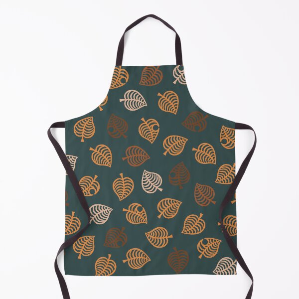 Item preview, Nook Leaf Aloha Logo - Orange on Dark Blue / Green Teal designed and sold by TheMajesticGoat.