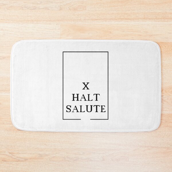 Item preview, X, Halt, Salute - In the Dressage Ring designed and sold by That Horse Girl.