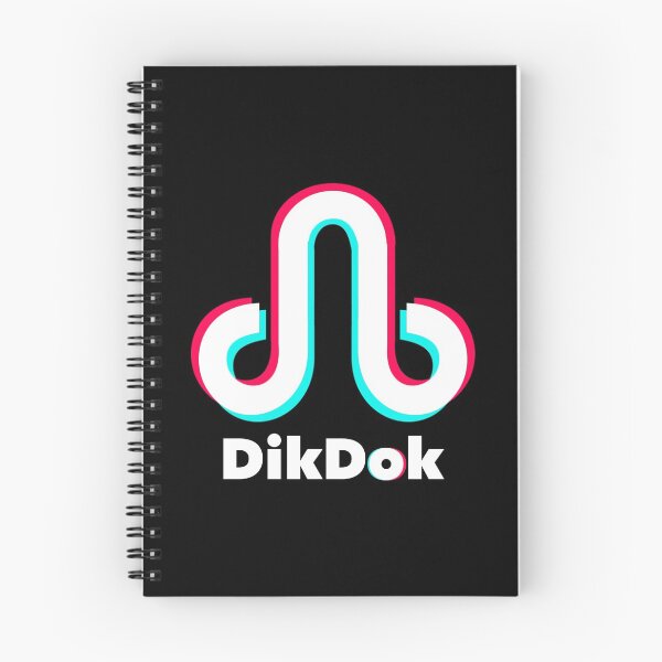 Item preview, DikDok Social Media App Logo Parody designed and sold by YabYumShop.