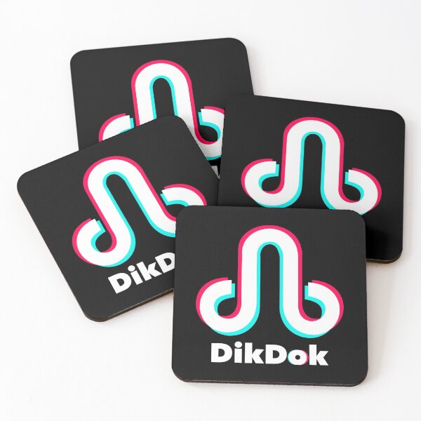 Item preview, DikDok Social Media App Logo Parody designed and sold by YabYumShop.