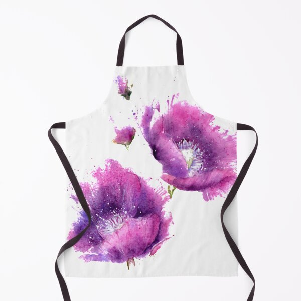 Artikelvorschau, Lila Mohnblumen entworfen und verkauft von Designs By Creation.