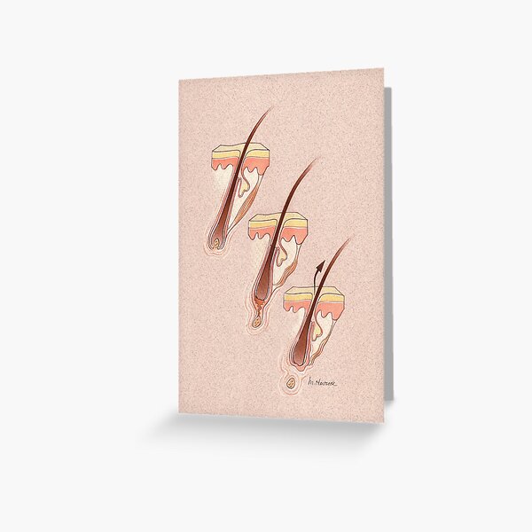 Hair Loss Greeting Card