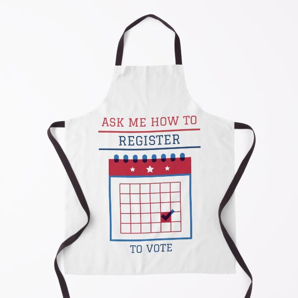 Item preview, Us Elections "Ask me how to register to vote" American Flag Colors Calendar designed and sold by TamGustam.