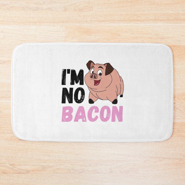 Item preview, Im no bacon funny bacon quote designed and sold by OneTimeEngineer.