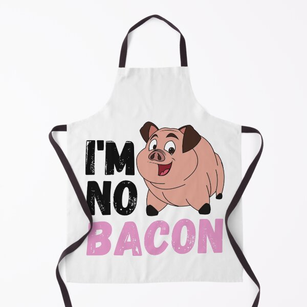 Item preview, Im no bacon funny bacon quote designed and sold by OneTimeEngineer.