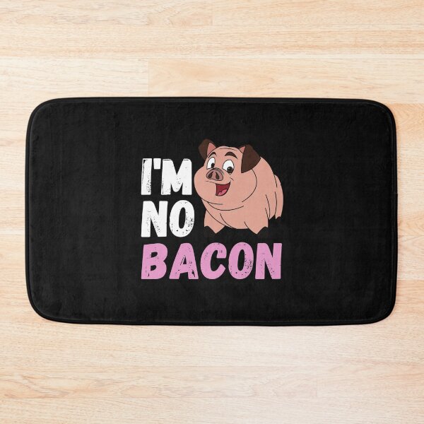 Item preview, Im no bacon funny bacon quote designed and sold by OneTimeEngineer.